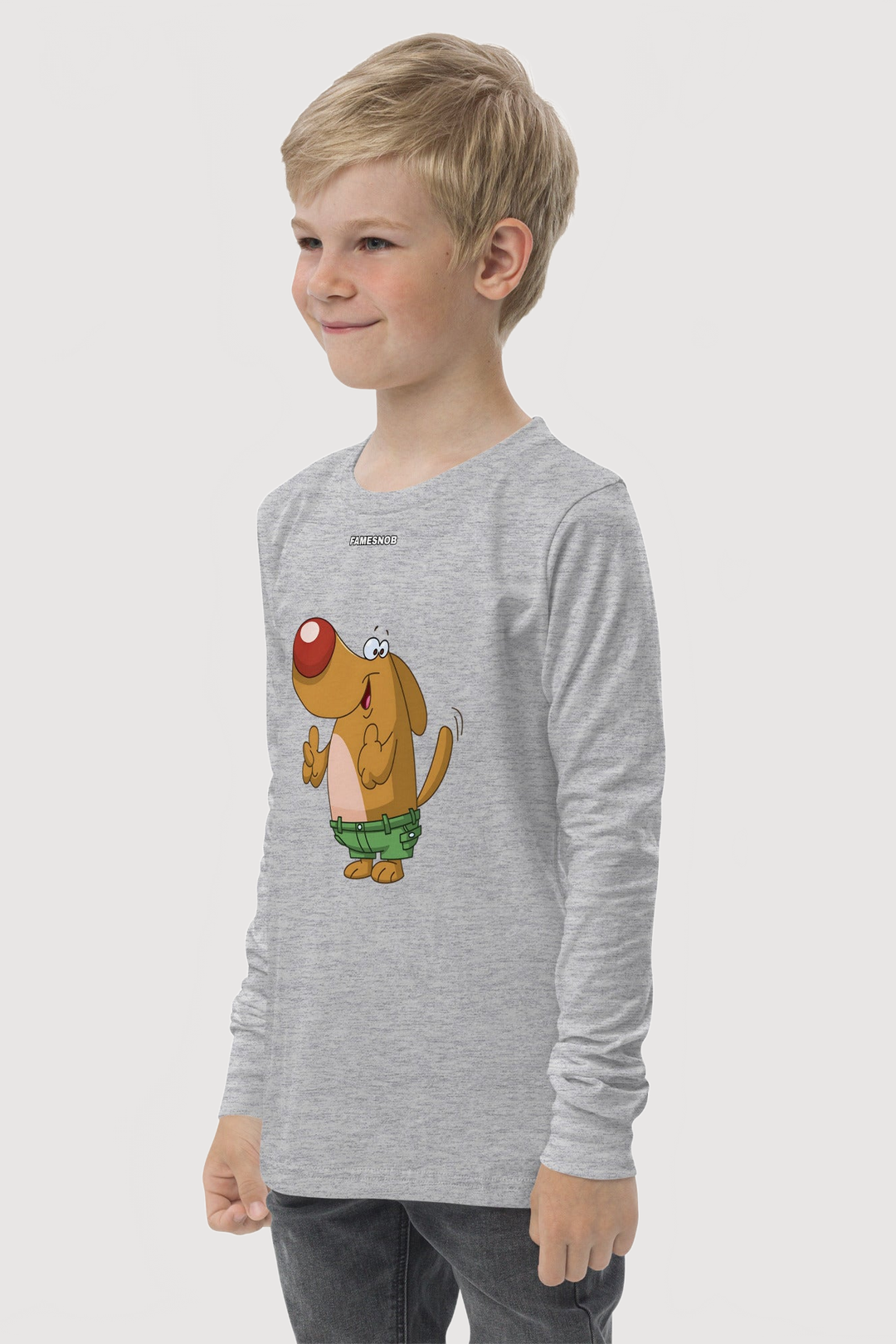 Ringspun Cotton Long Sleeve T-shirt - Famesnob