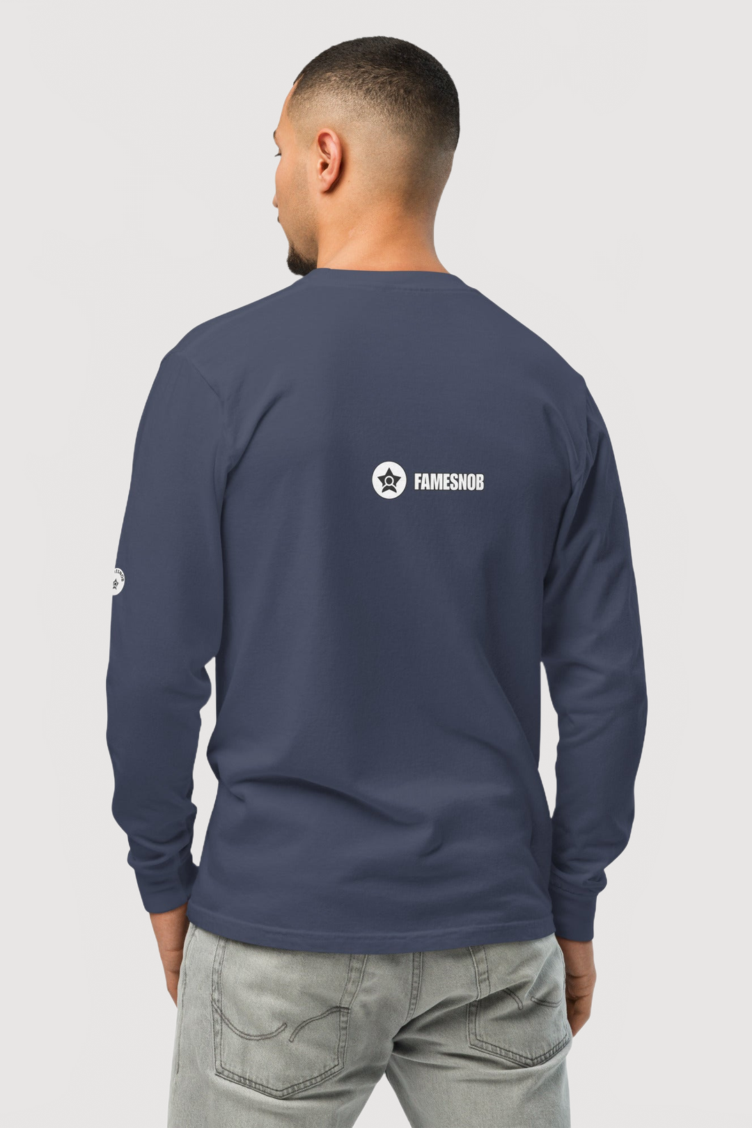 Unisex Garment-Dyed Long-Sleeve Shirt - Famesnob