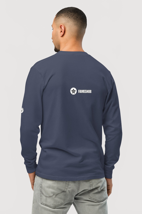 Unisex Garment-Dyed Long-Sleeve Shirt - Famesnob