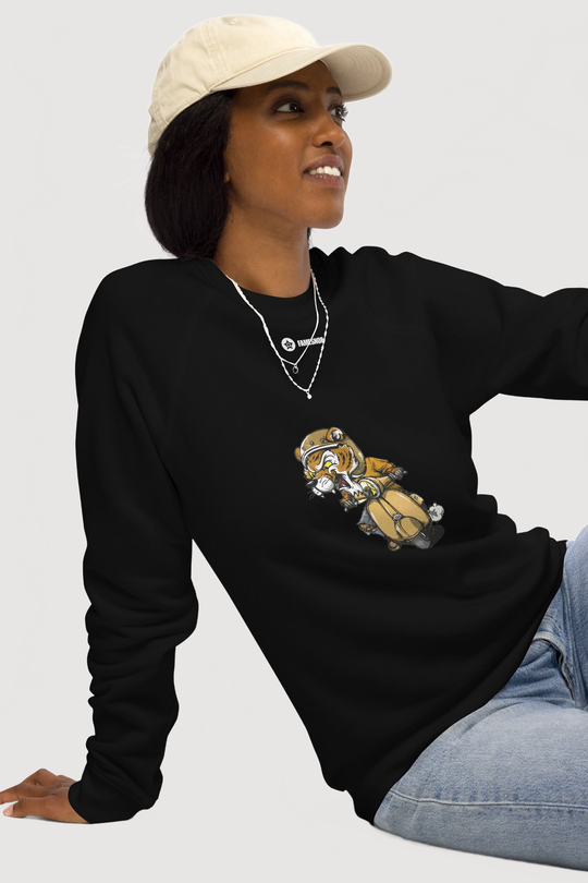 Unisex Organic Raglan Sweatshirt | SOL&
