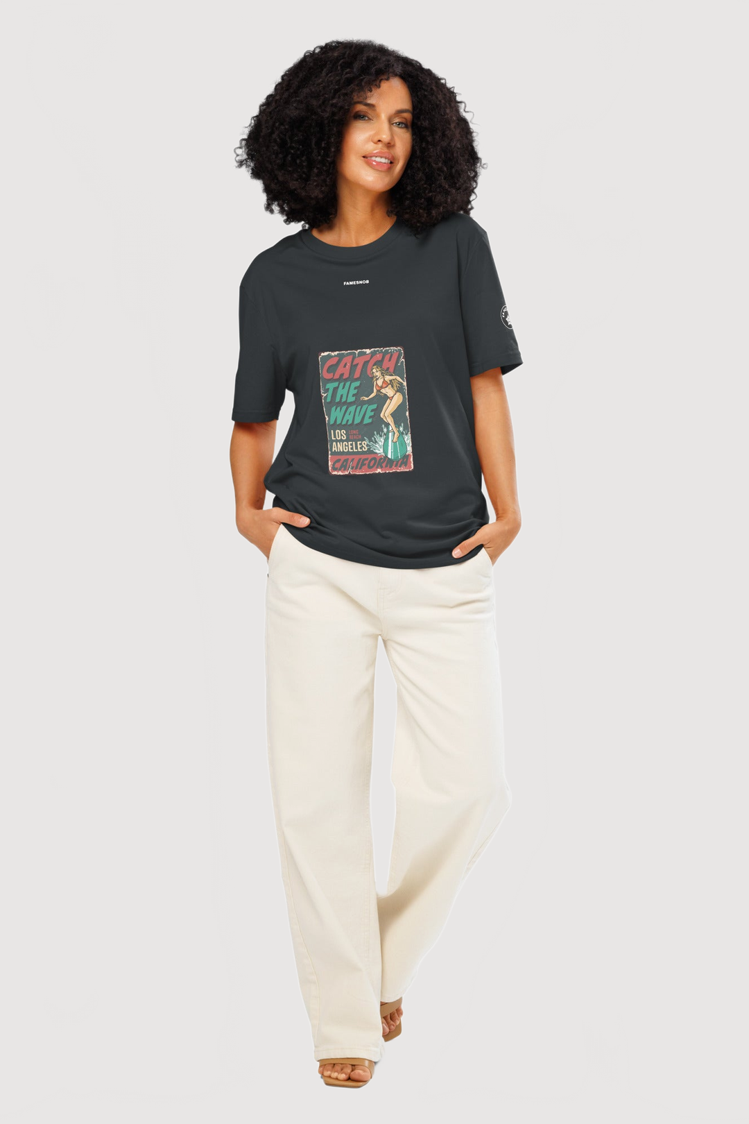 Unisex Organic Ribbed Neck T-Shirt | Stanley/Stella - Famesnob