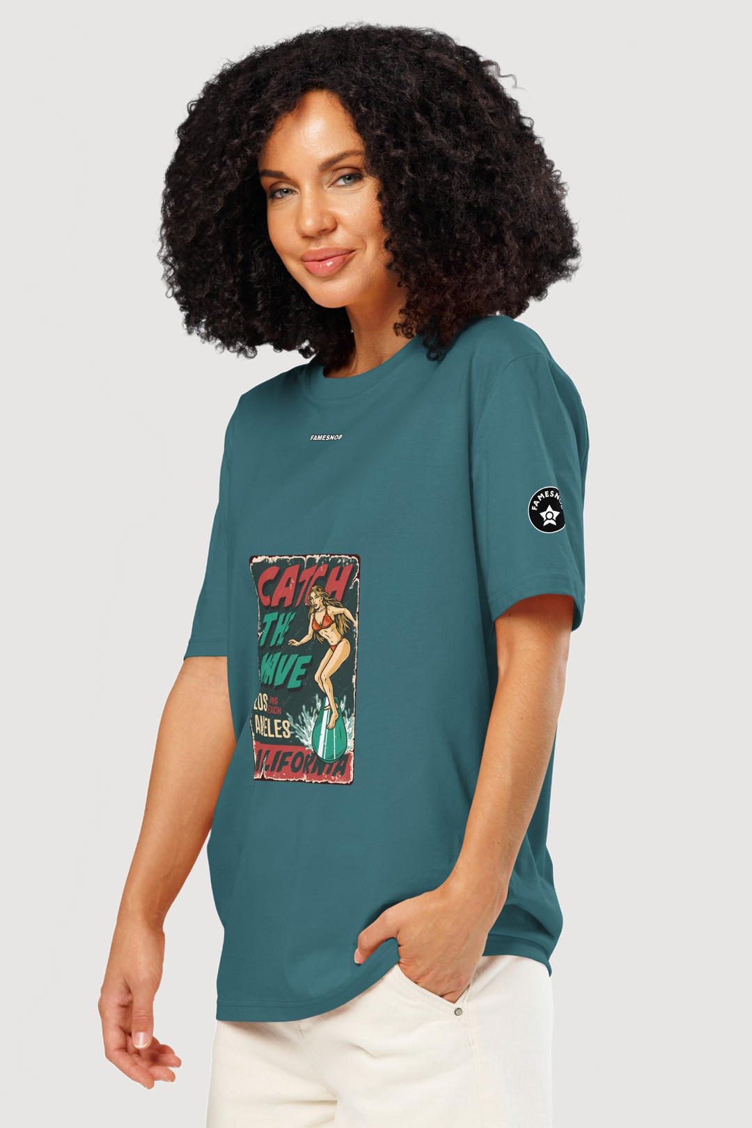 Unisex Organic Ribbed Neck T-Shirt | Stanley/Stella - Famesnob