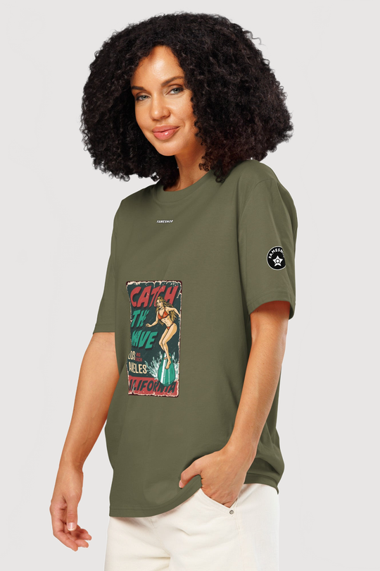 Unisex Organic Ribbed Neck T-Shirt | Stanley/Stella - Famesnob