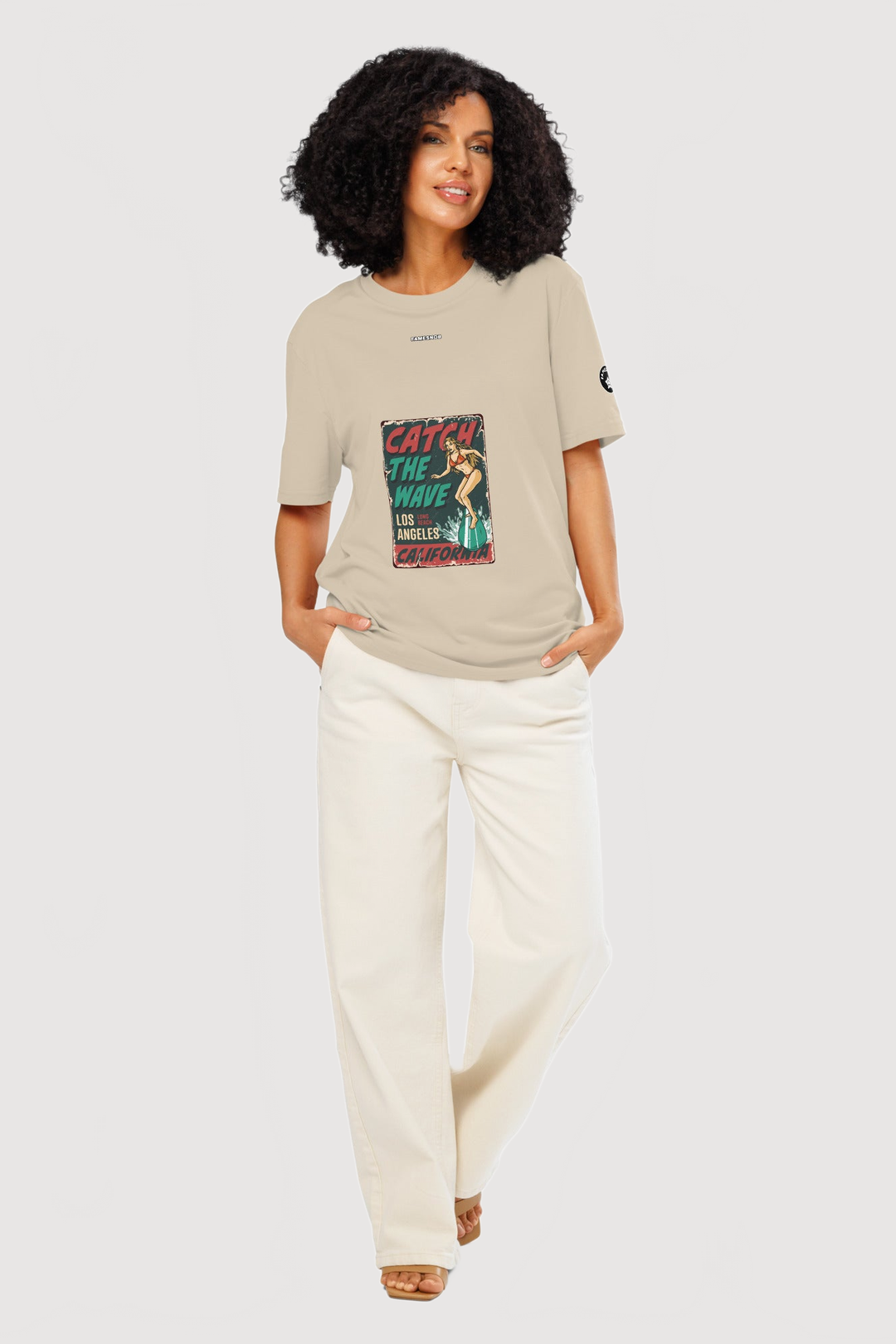 Unisex Organic Ribbed Neck T-Shirt | Stanley/Stella - Famesnob