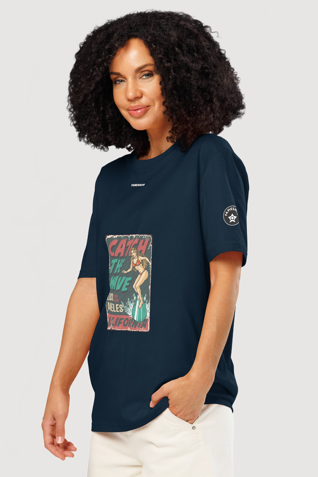 Unisex Organic Ribbed Neck T-Shirt | Stanley/Stella - Famesnob