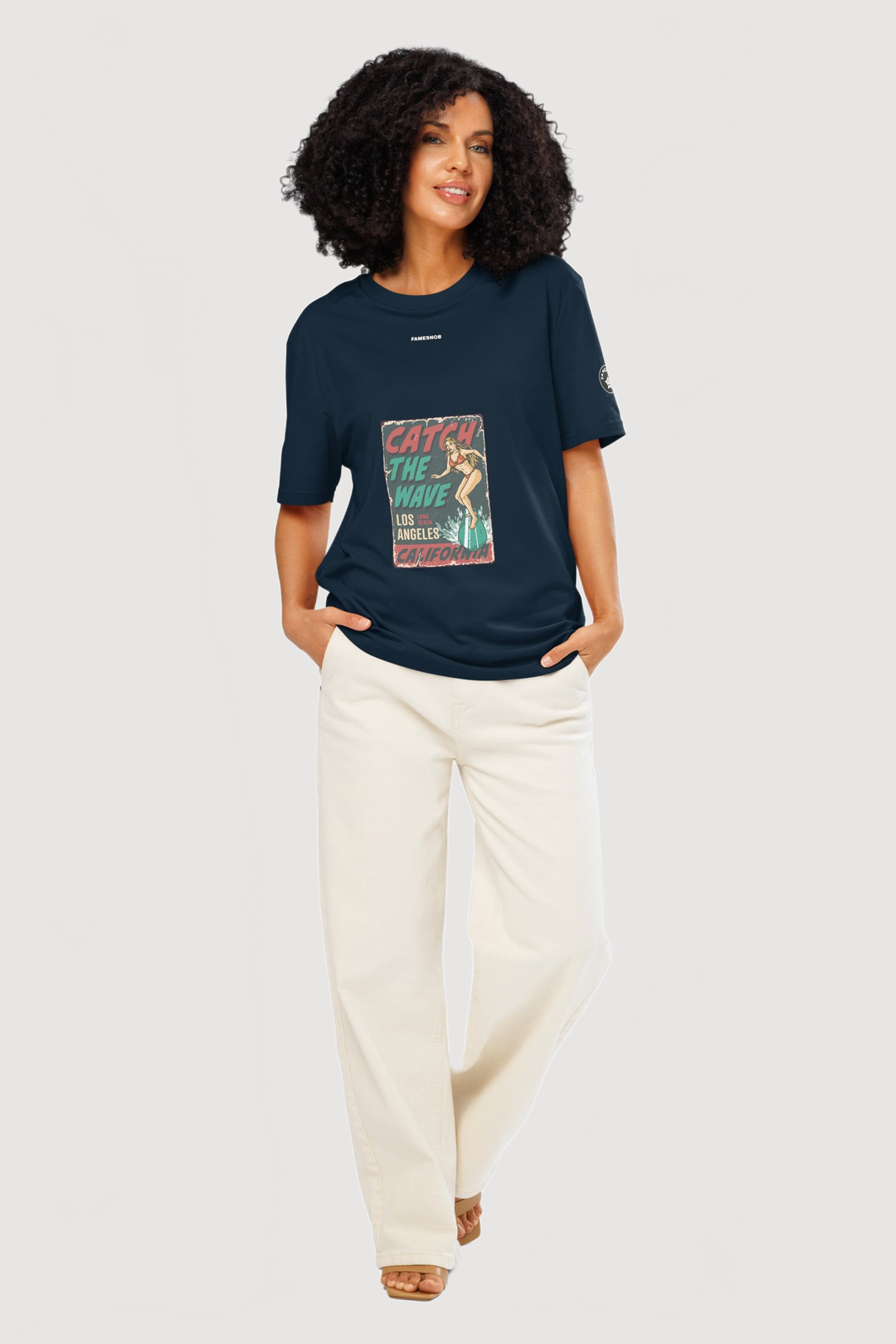 Unisex Organic Ribbed Neck T-Shirt | Stanley/Stella - Famesnob
