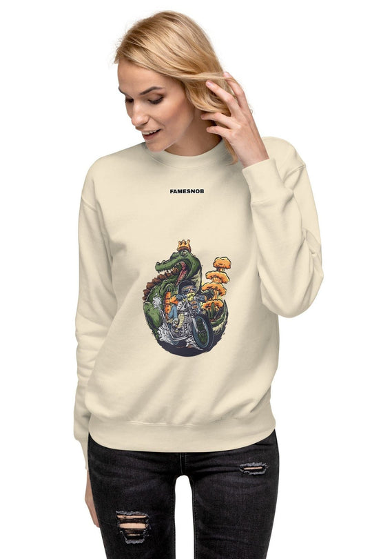Unisex Premium Sweatshirt | Cotton Heritage - Famesnob