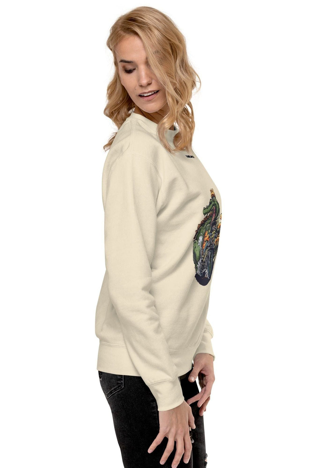 Unisex Premium Sweatshirt | Cotton Heritage - Famesnob