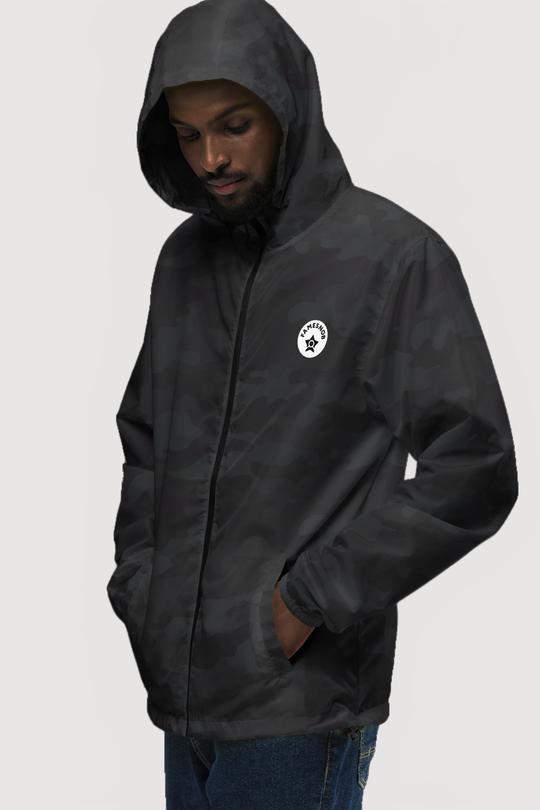 Unisex Zip Up Windbreaker - Famesnob